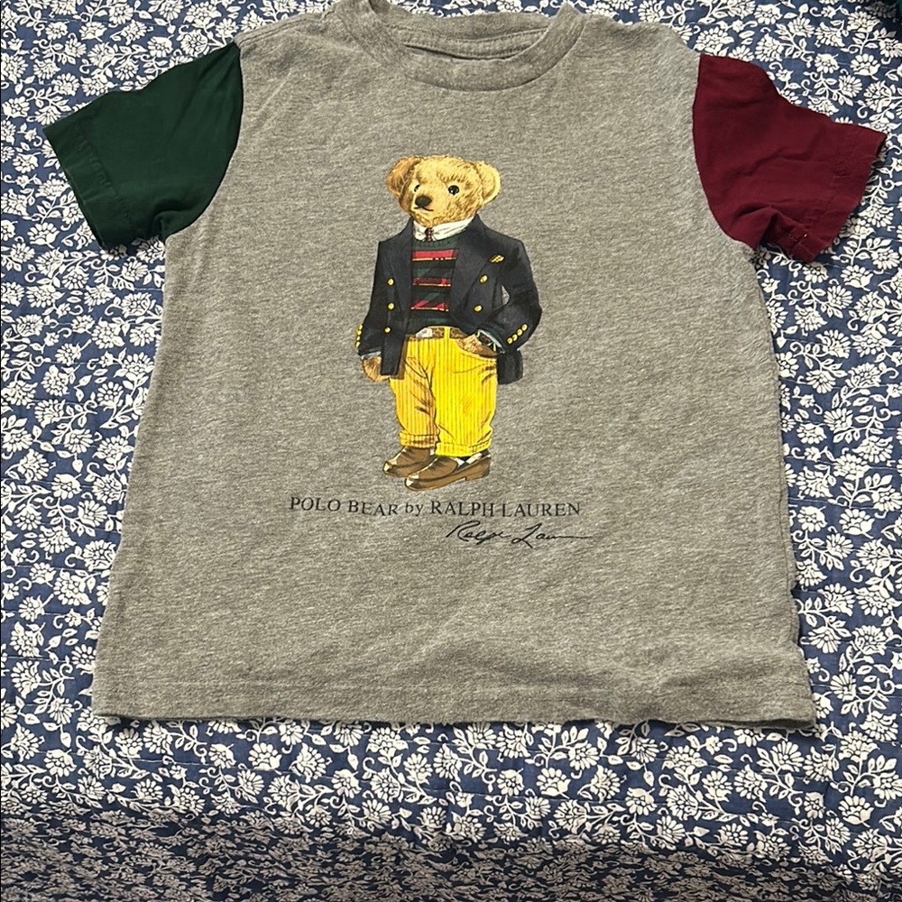 POLO RL classic bear tee size 4t